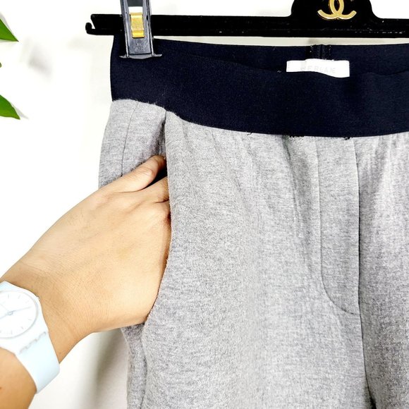 EVERLANE Women Grey Black Jogger Skinny Pants XS Sweatpants Fitted Slim - Picture 5 of 10